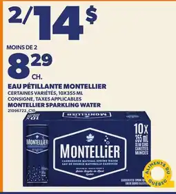 Provigo EAU PÉTILLANTE MONTELLIER offer
