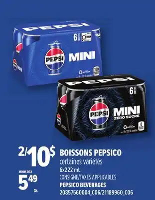 Provigo BOISSONS PEPSICO | PEPSICO BEVERAGES offer