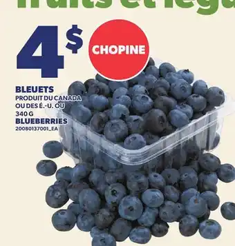Provigo BLEUETS | BLUEBERRIES offer