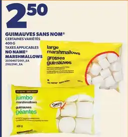 Provigo GUIMAUVES SANS NOM | NO NAME MARSHMALLOWS offer