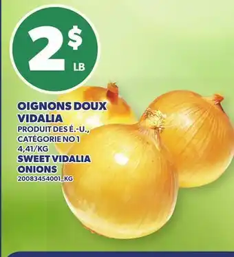 Provigo OIGNONS DOUX VIDALIA | SWEET VIDALIA ONIONS offer