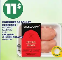 Provigo POITRINES DE POULET EXCELDOR | EXCELDOR CHICKEN BREASTS. 2 UN offer