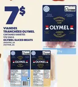 Provigo VIANDES TRANCHÉES OLYMEL | OLYMEL SLICED MEATS, 175/250 G offer