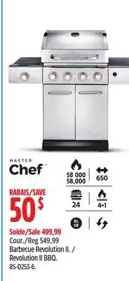 Canadian Tire Coleman Revolution II BBQ offer