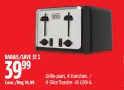 Canadian Tire Grille-pain, 4 tranches offer