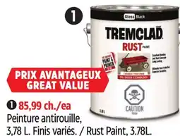 Canadian Tire TremClad Rust Paint offer