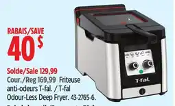Canadian Tire T-fal Odour-Less Deep Fryer offer