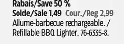 Canadian Tire Master Chef Refillable BBQ Lighter offer