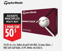 Canadian Tire TaylorMade RBZ Soft Golf Balls offer
