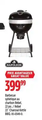 Canadian Tire Napoleon Rebel 22˝ Charcoal Kettle offer