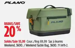 Canadian Tire PLANO Weekend Tackle Bag, 3600 offer
