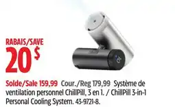 Canadian Tire Shark ChillPill 3-in-1 Personal Cooling System offer