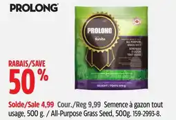 Canadian Tire All-Purpose Grass Seed offer