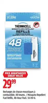 Canadian Tire Thermacell Mosquito Repellent Fuel Refills, 48-Hour Pack offer