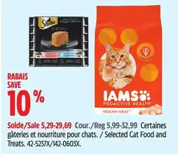 Canadian Tire Selected Cat Food and Treats offer