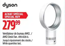 Canadian Tire Dyson AM12 Desk Fan offer