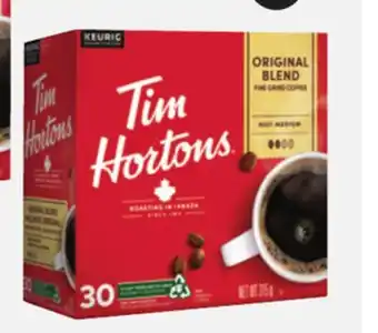 Canadian Tire Tim Hortons K-Cup Coffee Pods offer