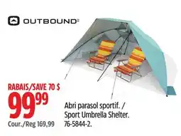 Canadian Tire Outbound Sport Umbrella Shelter offer