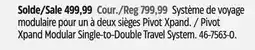 Canadian Tire Pivot Xpand Modular Single-to-Double Travel System offer