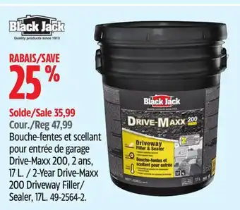 Canadian Tire Black Jack 2-Year Drive-Maxx 200 Driveway Filler/ Sealer offer