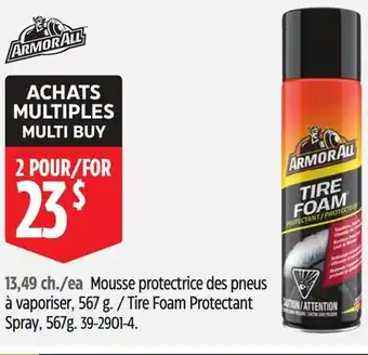 Canadian Tire Armor All Tire Foam Protectant Spray offer
