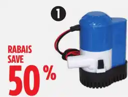 Canadian Tire Invincible Marine Co Pump with Auto Switch offer