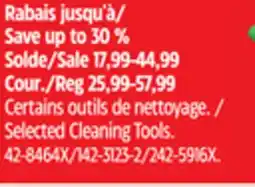 Canadian Tire Selected Cleaning Tools offer