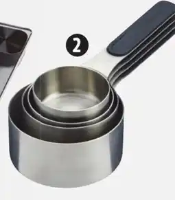 Canadian Tire PADERNO 4-Pc Stainless-Steel Measuring Cup Set offer