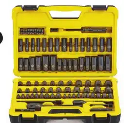 Canadian Tire Stanley Black Chrome Socket Set offer
