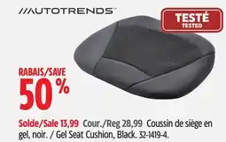 Canadian Tire Autotrends Gel Seat Cushion, Black offer