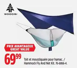 Canadian Tire WOODS Hammock Fly And Net Kit offer