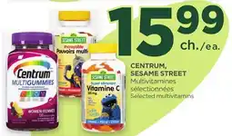 Proxim CENTRUM, SESAME STREET Selected multivitamins offer