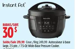 Canadian Tire 7.5-Qt Wide-Base Pressure Cooker offer