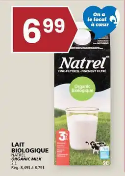 Rachelle-Bery Grocery NATREL ORGANIC MILK offer
