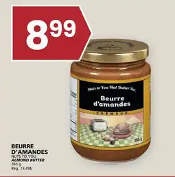 Rachelle-Bery Grocery NUTS TO YOU ALMOND BUTTER offer