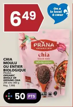 Rachelle-Bery Grocery PRANA ORGANIC WHOLE OR GROUND CHIA offer