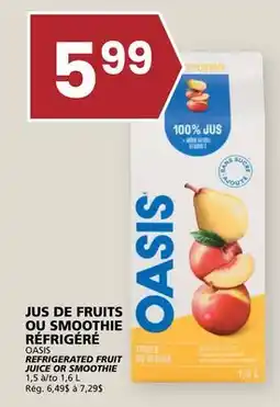 Rachelle-Bery Grocery OASIS REFRIGERATED FRUIT JUICE OR SMOOTHIE offer