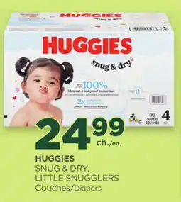 Proxim HUGGIES SNUG & DRY, LITTLE SNUGGLERS Diapers offer