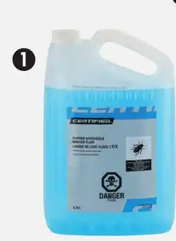 Canadian Tire Certified Windshield Washer Fluid with Bug Wash offer