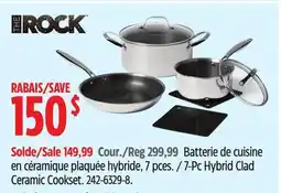 Canadian Tire Heritage The Rock 7-Pc Hybrid Clad Ceramic Cookset offer