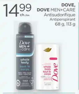 Proxim DOVE, DOVE MEN+CARE Antiperspirant offer