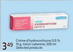 Brunet Personnelle Crème d'hydrocortisone 0,5 %, 15 g, lotion calamine, 225 ml offer