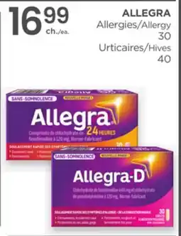 Proxim ALLEGRA Allergy, Hives offer