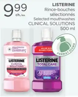 Proxim LISTERINE Selected mouthwashes offer