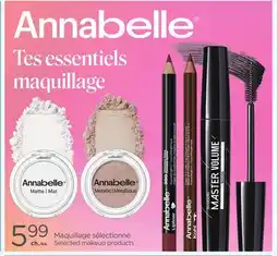 Proxim Annabelle Selected makeup products offer
