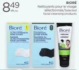 Proxim BIORÉ Selected facial cleansing products offer