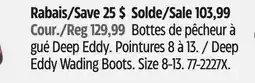 Canadian Tire Deep Eddy Wading Boots offer