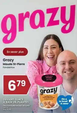 Rachelle-Bery Grocery GRAZY FROZEN PLANT-BASED DESSERT offer