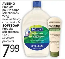 Brunet AVEENO Produits pour le corps sélectionnés, SOFTSOAP Produits sélectionnés offer