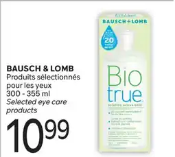 Brunet BAUSCH & LOMB Produits sélectionnés pour les yeux offer